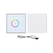PAULMANN Lumitiles Touch Modul carré 10x10cm RGBW blanc étique/Alu - 78423