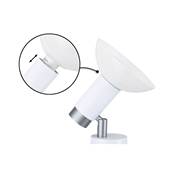 Lampe à poser/applique PAULMANN Runa max. GU10 Blanc/Gris 230V Métal - 79524