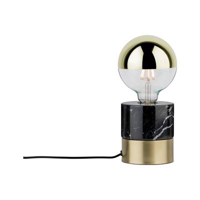 Lampe à poser PAULMANN Neordic Vala max. 1x20W E27 Laiton br/noir 230V métal/mar