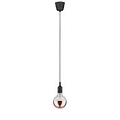 Suspension PAULMANN Neordic Ketil max. 1x60W E27 Noir 230V silicone - 50381