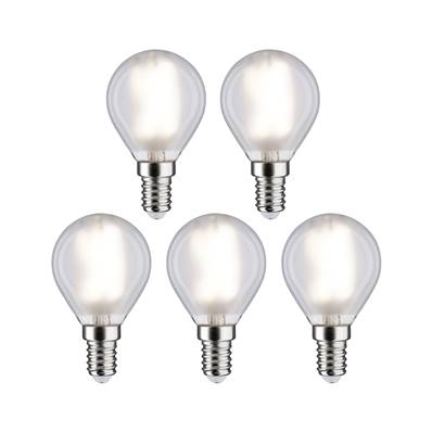 Filament 230 V Sphérique LED 5x470lm 5x4,8W 4000K  Dépoli