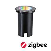 Encastré de sol LED Floor Smart Home Zigbee  IP67 rond 110mm RGBW+ 4,9W 300lm 23