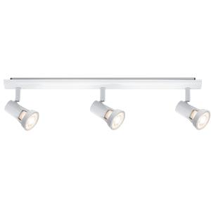 Plafonnier Teja PAULMANN 3 spots GU10 230V Blanc 66704