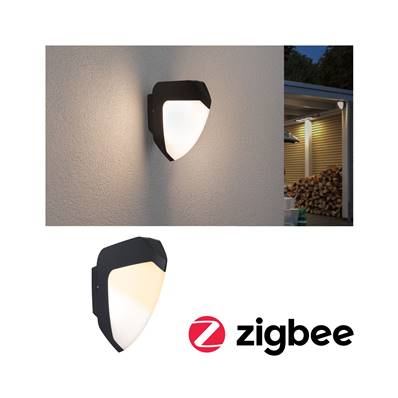 Applique d'extérieur LED Ikosea Smart Home Zigbee avec détecteur de mouvement et