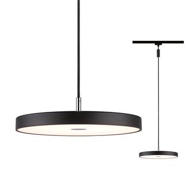 URail Suspension LED Hildor 850lm 15W 3000K gradable 230V Noir mat