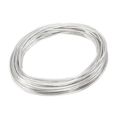 TENSEO, câble T.B.T, isolé, 4mm², 20m, blanc SLV