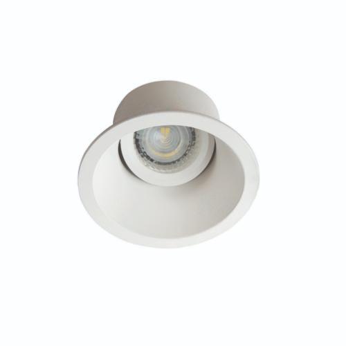 Spot encastrable orientable LED en retrait blanc mat Kanlux