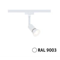 Urail Spot sur rail Salt sans ampoule blanc PAULMANN 95635