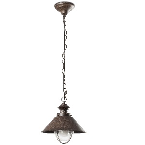 Suspension extérieure Nautica FARO IP33 Marron rouille.