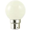 Ampoule led B22 1W rendu 10W Blanc chaud 3000K.