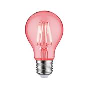 Ampoule LED PAULMANN filament rouge std 1,3W E27 Verre Cl 230V - 28723