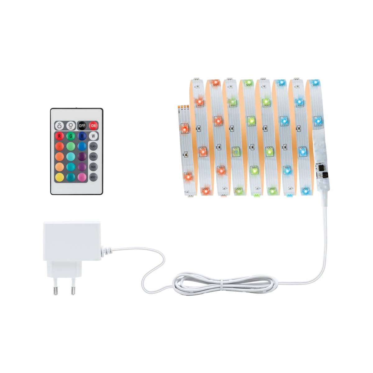 Ruban Led multicolore 3M avec télécommande