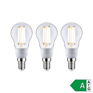 Filament 230 V Sphérique LED Pack de 3  100mm 3x525lm 3x2,5W 3000K  Clair