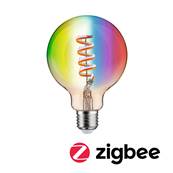 Filament 230 V Globe LED Smart Home Zigbee  470lm 6,3W RGBW+ gradable Doré
