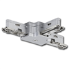 Connecteur en T pour rail chrome mat URAIL PAULMANN 97656