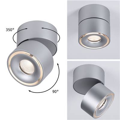 Kit luminaire en saillie PAULMANN Spircle 36° 3000K 230/40V Chrome dép/Alu - 933