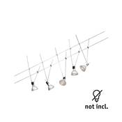 Système câble PAULMANN Corduo Simple max. 5x5W GU5.3 chrome 30VA metal - 94456