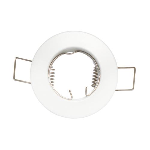 Mini spot encastrable fixe rond Blanc pour LED 35 mm GU4/GU10