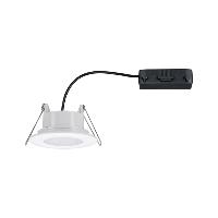 Spot LED encastrable blanc neutre Calla dimmable 220V 6,5W IP65 BBC PAULMANN