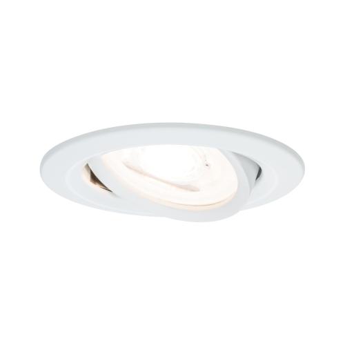 Spot encastrable blanc 220V GU10 Nova LED 6.5W PAULMANN 93430