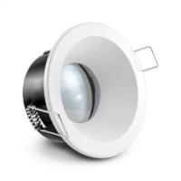 20 x Spot BBC étanche IP65 design anti éblouissement Blanc pour LED