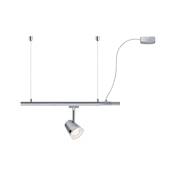 Alimentation suspendue PAULMANN URail Chrome dép max. 1000W 2000 mm 230V métal -