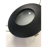 Spot étanche IP65 salle de bain Noir pour LED