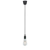 Suspension PAULMANN Neordic Ketil max. 1x60W E27 Noir 230V silicone - 50381
