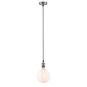 Suspension PAULMANN Neordic Eldar max. 1x60W E27 Gris/Nickel brossé 230 V Métal
