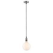 Suspension PAULMANN Neordic Eldar max. 1x60W E27 Gris/Nickel brossé 230 V Métal