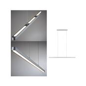 Suspension PAULMANN Lento grd LED Chrome dép 230V Alu/étique - 79900