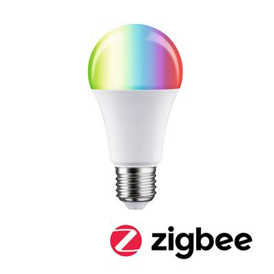 Standard 230 V Ampoule LED E27 Smart Home Zigbee  806lm 9W RGBW+ gradable Dépoli