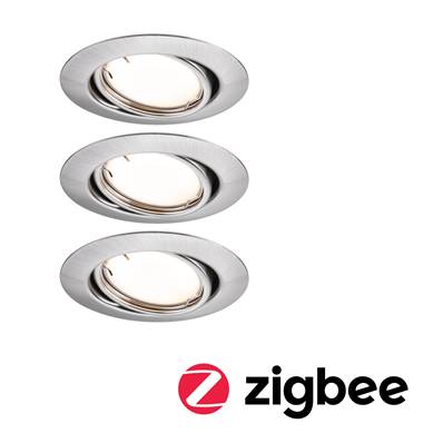 Spot encastré LED Base Kit de base orientable Smart Home Zigbee Coin  rond 90mm