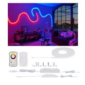 Kit de base PAULMANN MaxLED Flow 3m RGB Contr rad 2,4 GHz 27W 230/24V 36VA blanc