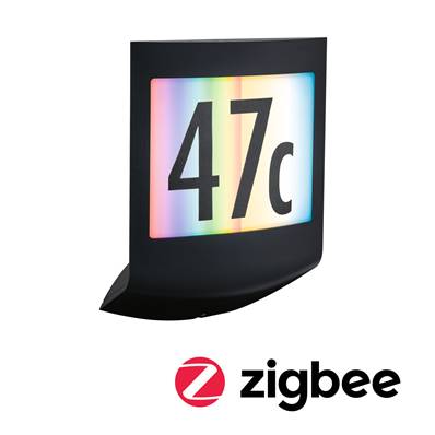 Applique d'extérieur LED Padea Smart Home Zigbee avec détecteur de mouvement et