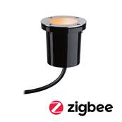 Encastré de sol LED Plug & Shine Smart Home Zigbee Tunable Warm IP65 rond Tunabl