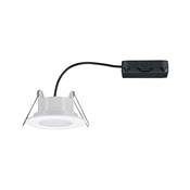 Spot encastrable salle de bain Calla  orientable IP65 rond noir LED 550lm 5,5W