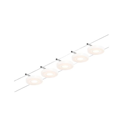 Kit câble tendu DiscLED 5X4.5W WIRE PAULMANN 94426