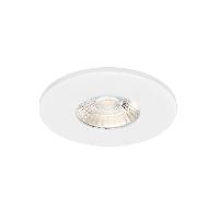 Spot 6W 3000K  RT2012 ARIC blanc recouvrable tout isolant dimmable IP65 EF6 1101