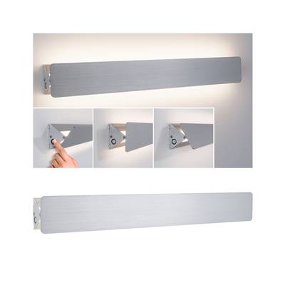 Applique / Lèche mur PAULMANN Katla LED 12W 610mm Alu brossé 230V, Alu - 79514