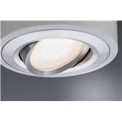 Plafonnier PAULMANN PAULMANN Argun LED 1x4,8W Blanc Alu brossé 230 V, métal - 79