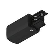 Alimentation fin de ligne PAULMANN ProRail3 droite Noir 230V métal 3 phases - 91