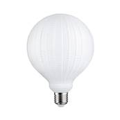 White Lampion Filament 230 V Globe LED E27 230V 400lm 4,3W 3000K gradable Blanc