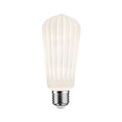 White Lampion Filament 230 V Ampoules LED E27 230V 400lm 4,3W 3000K gradable Bla