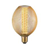 Metallic Glow Standard 230 V Globe LED Spiral E27 230V 200lm 4,2W 1800K  Laiton