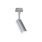 URail Spot sur rail LED Tubo Spot individuel 150lm 4W 3000K gradable 230V Chrome