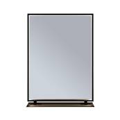 Miroir lumineux LED Miro IP44  Tunable White 180lm 230V 11W  Miroir, Noir mat