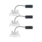 Spot encastrable salle de bain Calla  orientable IP65 6W  3x680lm 4000K 230V
