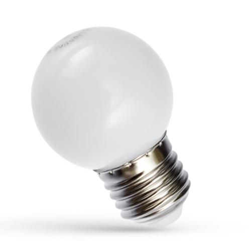 Ampoule LED E27 G45 1W blanche