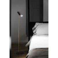 Lampadaire design intérieur LINK FARO Bronze laiton